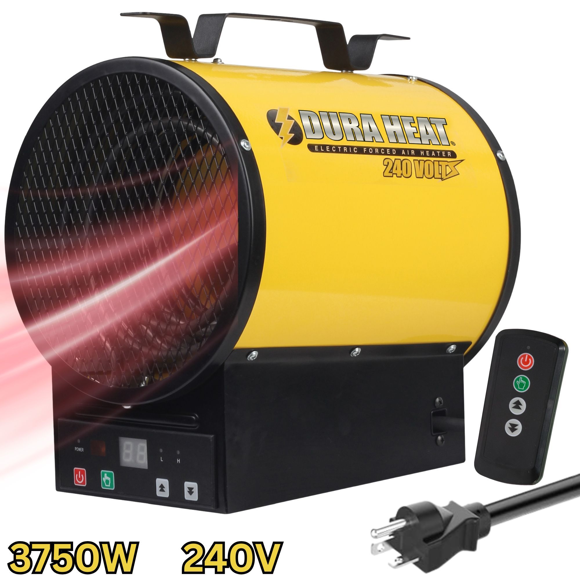 3750W Corded 240V Heater